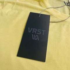 VRST Men’s Icon Tee Size Large T-Shirt Yellow Blaze Heather Soft