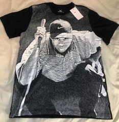 Nike Golf Tiger Woods Poster T-Shirt Black DQ8129-010 Men’s Size L