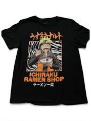 Naruto Shippuden Collection Ichiraku Ramen Shop Naruto Uzumaki Graphic Tee L