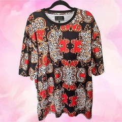 Drill Baroque Gold Allover Print T-Shirt
