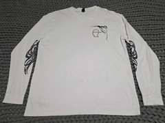 Brain Dead Kiko Kostadinov Asics White FruitFly Long Sleeve Shirt Medium