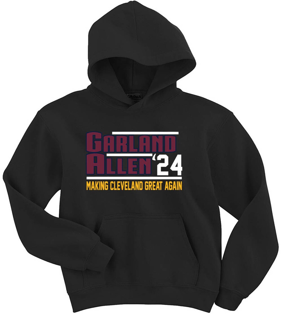 Darius Garland Jarrett Allen Cleveland Cavaliers Cavs CREW HOODED SWEATSHIRT