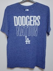 NWT XL Majestic LA Dodgers Nation T-Shirt – Blue Heather $40.00