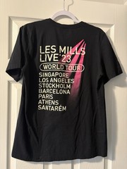 Lot of 4 Adidas And Reebok Les Mills T-shirt Size Medium LA23 Great Condition
