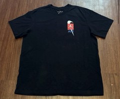 Nike Air Jordan Mean Used Shirt Size XL Black White Red
