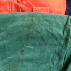 22 Mens M, T Shirts Tees – Various Colors – Ring Spun, Garment Dyed, w/ Flaws