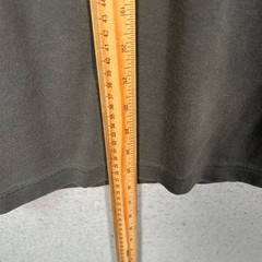 Uniqlo U Airism Mens Size Medium Oversized T-Shirt Dark Gray