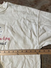 Vintage “TGIF This Grandpa Is Fun” Fruit Of The Loom Sweatshirt Crewneck Sz XL