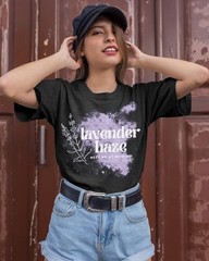 Lavender Haze Album Meet Me at Midnight Women’s Shirt T-Shirt Music Lover