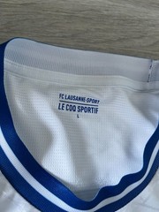 Lausanne Sport FC 2020 2021 Home Shirt L Le Coq Sportif Aldin Turkes #99 Signed