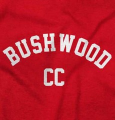 Bushwood CC Funny Golf Caddy Eighties Movie Womens or Mens Crewneck T Shirt Tee