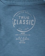 True Classic Men’s T-Shirt Short Sleeve Athletic Cut Crew Neck Basics Tee Shirt