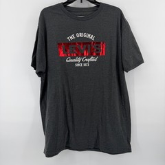 Levi’s Men’s Graphic Red Foil Logo T-Shirt – Size XL – Gray – Classic Americana
