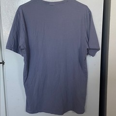 Gymshark Men’s Large Cotton Blend Crew Neck Tee Baby Purple White Logo