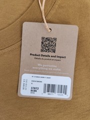 Patagonia Forge Born T-Shirt BobCat Brown Cotton Men’s Size XL New