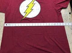 DC Comics The Flash T-Shirt Men’s Medium L Short Sleeve Crew Neck Graphic Red