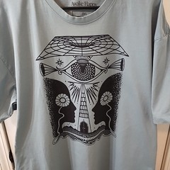 Awake Happy Illusion Of Seperateness Tee 100% Combed Cotton Unisex Size 2XL