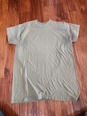 Military Undershirt T-Shirt Lot Of 4 – OD Green- Enlisted Issued Wicking Mens M