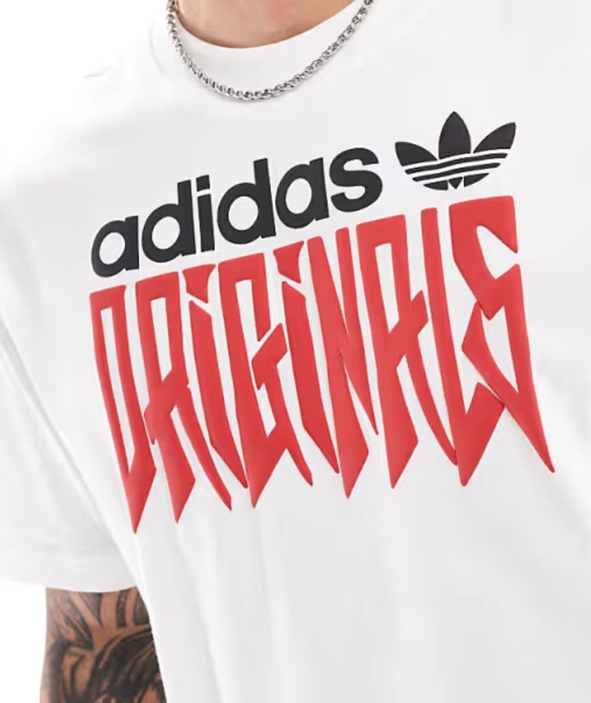 NEW MEN’S ADIDAS ORIGINALS ADIBREAK TEE SHIRT ~SIZE LARGE #IX9650