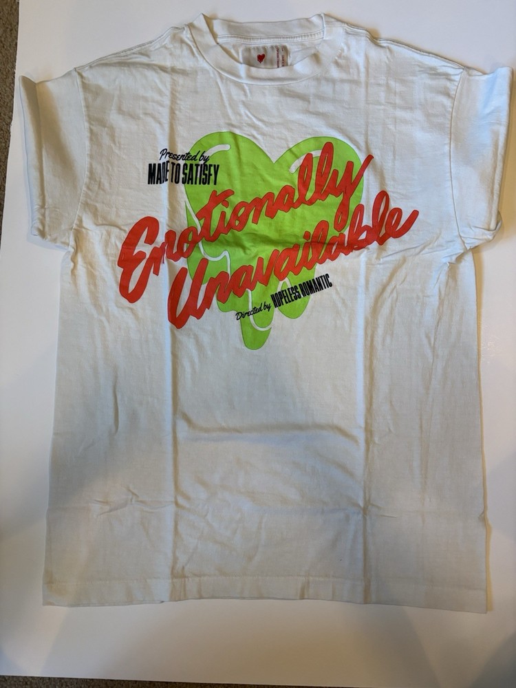 Emotionally Unavailable T-Shirt Size Large Brand New No Tags