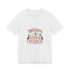 Vet Tech Shirt, Professional Animal Cuddler, Funny Vet Tech T-Shirt, Veterinary