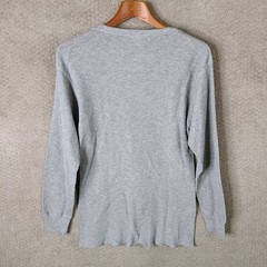 North West Territory Shirt Mens XL Gray Waffle Knit Thermal Long Sleeve USA