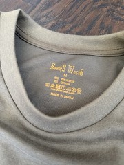 (SIZE M) South2 West8 Round Pocket T-Shirt – Brown – Made in Japan