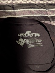Ghostbusters Fright Rags T-Shirt XXLarge Official Black Spooky Phone Line Shirt