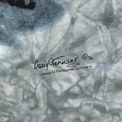 VTG Tennessee River Native American Warrior T Shirt Mens L Single Stitch Tye Dye