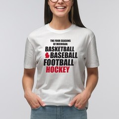 Four Seasons of Michigan T-Shirt