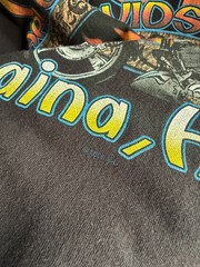 VTG 2006 Harley Davidson T shirt XL Maul Lahaina Hawaii Biker Tee Black 2 Sided