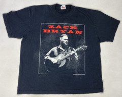 Zach Bryan Quittin Time Tour 2024 Graphic T-shirt Men XL Black Music