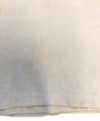 FASHION TARGET BREAST CANCER Charity event printed T-shirt Size: L White Men