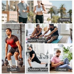 Men’s Compression Athletic Fitness Shirt Base Layer Tops Sports Gym Tight Dry US