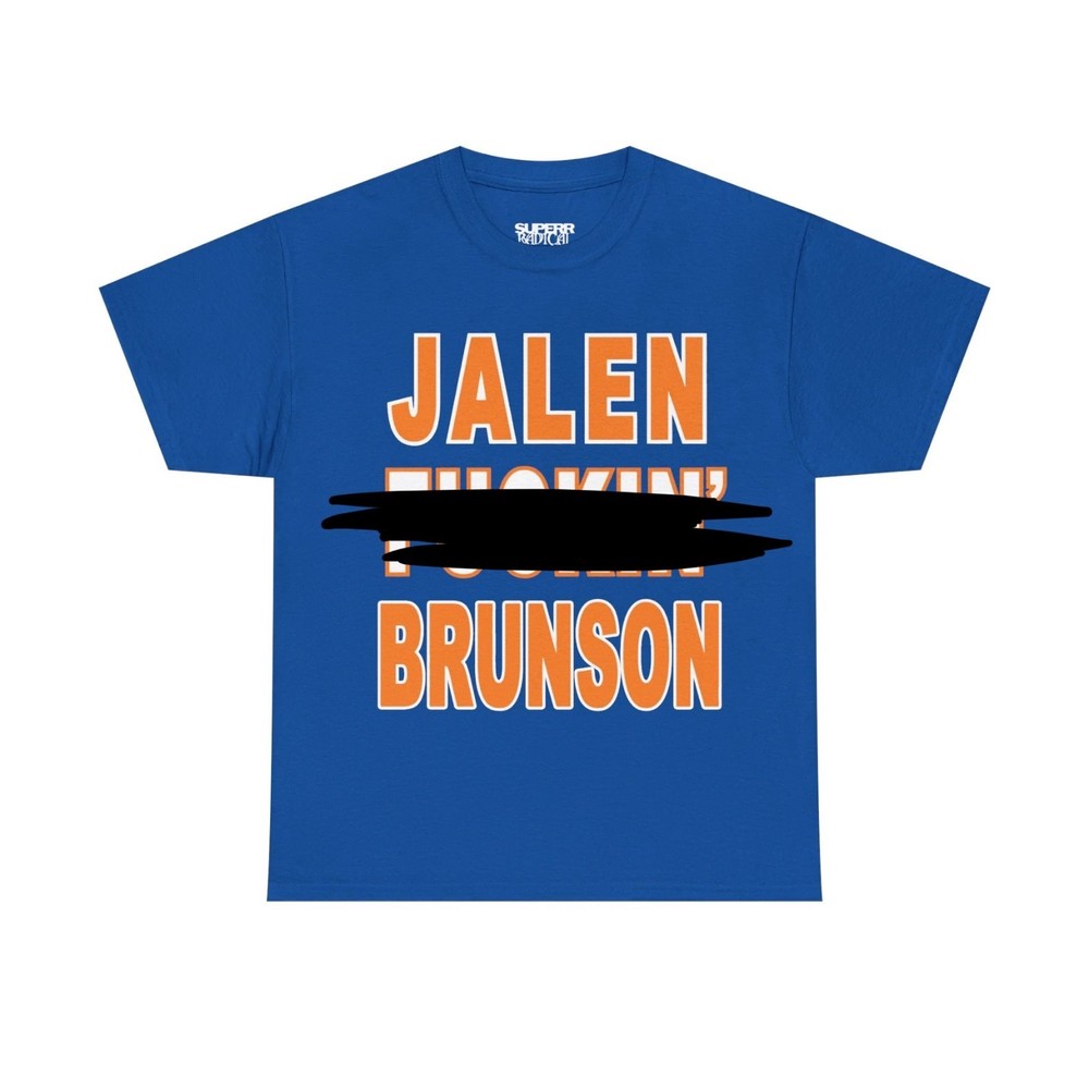 JALEN F’N BRUNSON B**** IM A KNICK TEE! NEW EXCLUSIVE SHIPS FAST 2026 CHAMPIONS