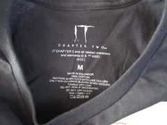 New W/ Defect Chapter 2 “IT” Derry is Calling” Pennywise Black TShirt Sz M