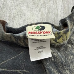 Vintage Mossy Oak Camo Shirt Mens Large Green Long Sleeve 90s Camouflage Hunting