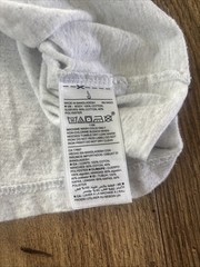 Old Navy Short Sleeve Henley Shirt | Size L | Men Weathered Black And Off White