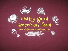 ZINGERMAN’S ROADHOUSE Ann Arbor T Shirt Men’s Large BBQ Eatery Y2K FOOD MICHIGAN