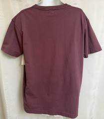 NWT Dalix Unisex Men’s L Plum 100% Cotton Loose Fit T-Shirt Short Sleeve NEW