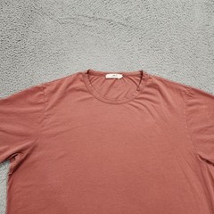 Mr Porter T-Shirt Mens XXL Pink Short Sleeve Stretch Cotton Portugal Made *Spot*