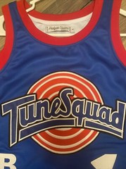 Headgear Classics Bugs Bunny Tune Squad Space Jam Embroidered Basketball Jersey