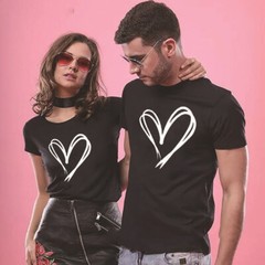 Love Sweet Heart T Shirt Tee Couples Graphics Sweet Birthday Anniversary Gift