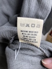 Buck Mason Vintage Thermal Surplus Tee Faded Black Grey L/S Men’s M NEW FLAWED