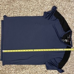 Spyder Active Shirt Mens Medium Blue Black Performance Wicking ProWeb