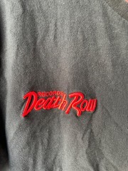 Death Row Records 30th Anniversary Shoe Palace T-Shirt Embroidered Logo Men’s M