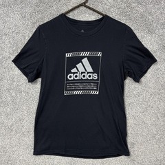 Adidas Shirt Sz S Amplifier Tee Athletic Japanese Lettering Techwear Streetwear