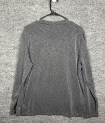 Tommy Bahama Shirt Mens Medium Gray Long Sleeve Crewneck Modal Jersey Knit