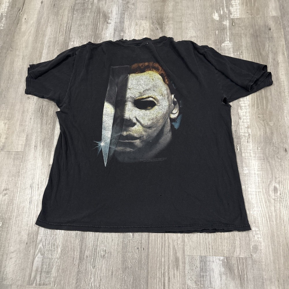 1998 Vintage Halloween Michael Myers 20 year anniversary tee Faded, Movie Promo