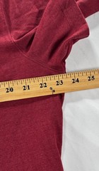 Duluth Trading Co Longtail T-Shirt Mens Sz Large Short Sleeve Red Pocket Tee